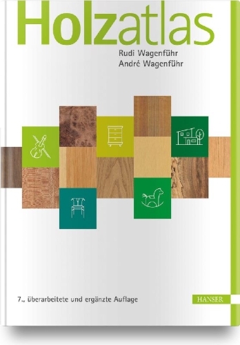 Buchcover und Innenansicht für das Buch: Holzatlas