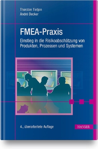 Buchcover und Innenansicht für das Buch: FMEA-Praxis