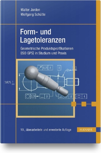 Buchcover und Innenansicht für das Buch: Form- und Lagetoleranzen