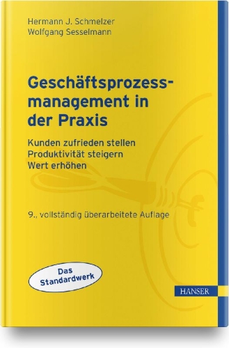 Buchcover und Innenansicht für das Buch: Geschäftsprozessmanagement in der Praxis