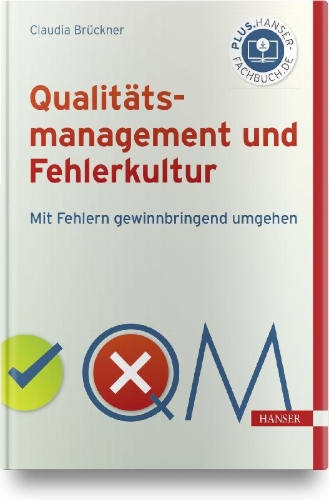 Buchcover und Innenansicht für das Buch: Qualitätsmanagement und Fehlerkultur
