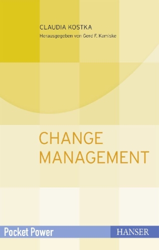 Buchcover und Innenansicht für das Buch: Change Management