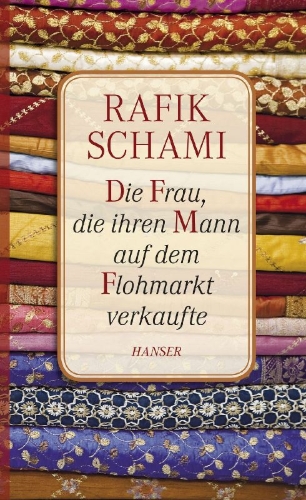 Buchcover und Innenansicht für das Buch: Die Frau, die ihren Mann auf dem Flohmarkt verkaufte