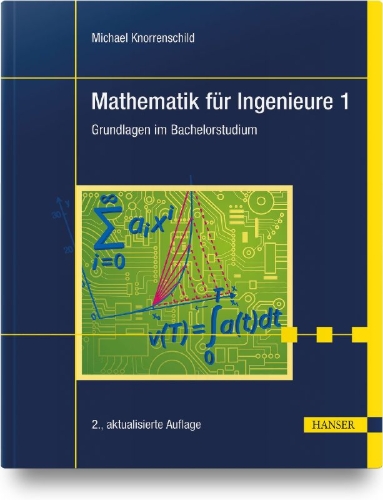 Buchcover und Innenansicht für das Buch: Mathematik für Ingenieure 1