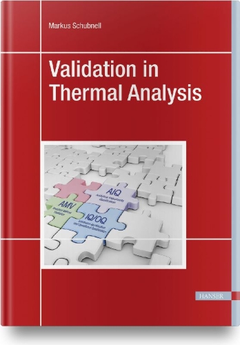 Buchcover und Innenansicht für das Buch: Validation in Thermal Analysis