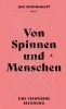 Buchcover und Innenansicht für das Buch: Von Spinnen und Menschen