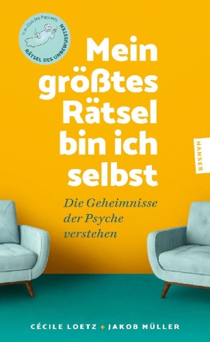 Buchcover und Innenansicht für das Buch: Mein größtes Rätsel bin ich selbst