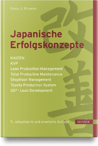 Buchcover und Innenansicht für das Buch: Japanische Erfolgskonzepte