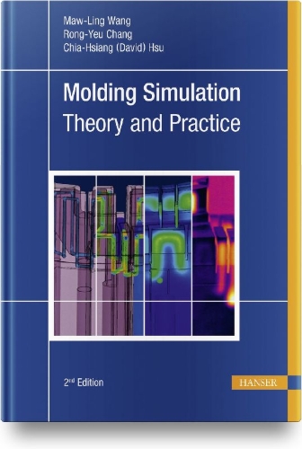 Buchcover und Innenansicht für das Buch: Molding Simulation: Theory and Practice