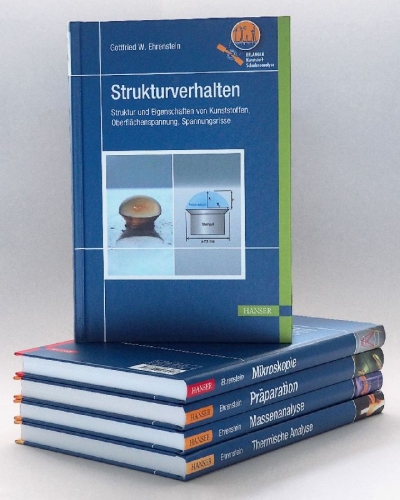 Buchcover und Innenansicht für das Buch: Kunststoff-Schadensanalyse