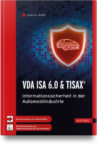 Buchcover und Innenansicht für das Buch: VDA ISA 6.0 & TISAX®