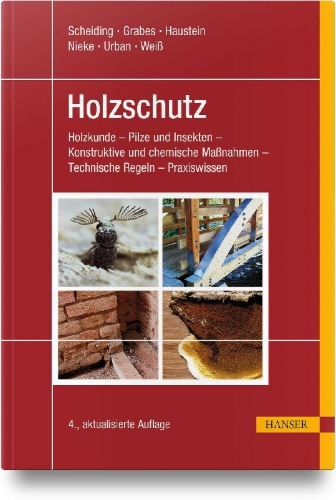Buchcover und Innenansicht für das Buch: Holzschutz