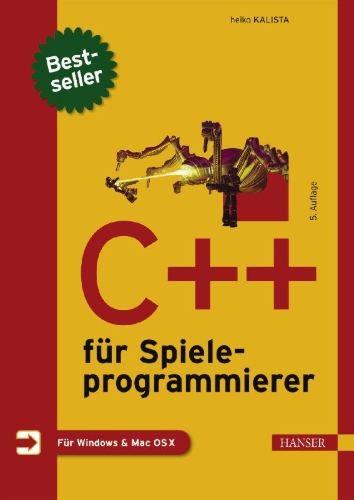 Buchcover und Innenansicht für das Buch: C++ für Spieleprogrammierer