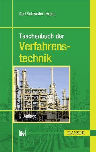 Buchcover und Innenansicht für das Buch: Taschenbuch der Verfahrenstechnik