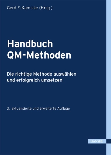 Buchcover und Innenansicht für das Buch: Handbuch QM-Methoden