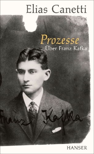 Buchcover und Innenansicht für das Buch: Prozesse. Über Franz Kafka.