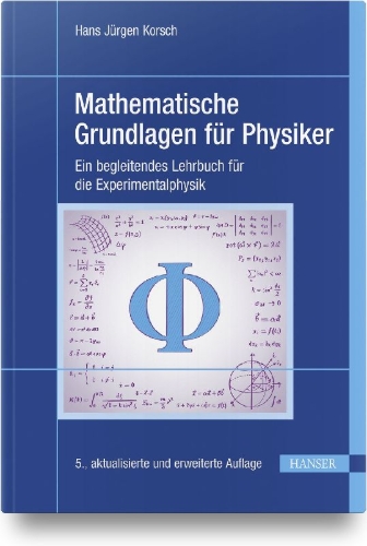 Buchcover und Innenansicht für das Buch: Mathematische Grundlagen für Physiker