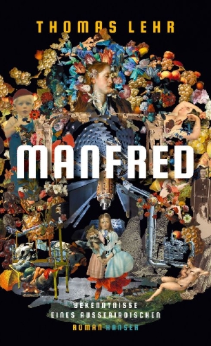 Buchcover und Innenansicht für das Buch: Manfred - Bekenntnisse eines Außerirdischen