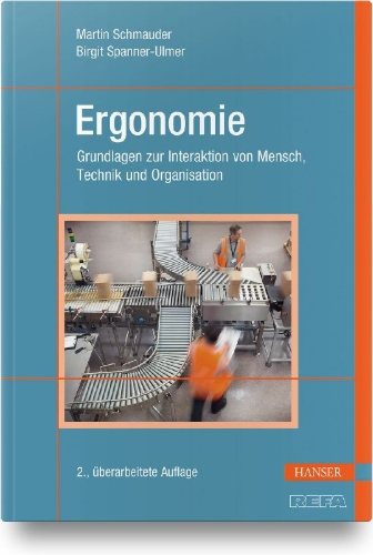 Buchcover und Innenansicht für das Buch: Ergonomie