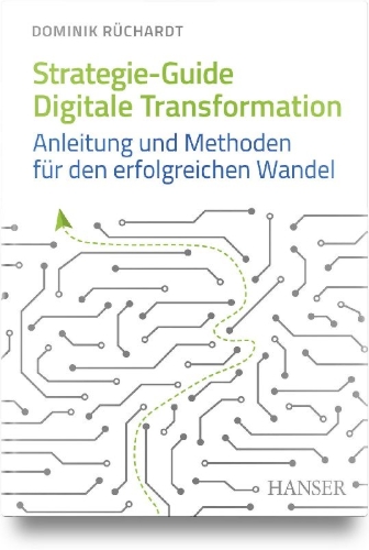 Buchcover und Innenansicht für das Buch: Strategie-Guide Digitale Transformation