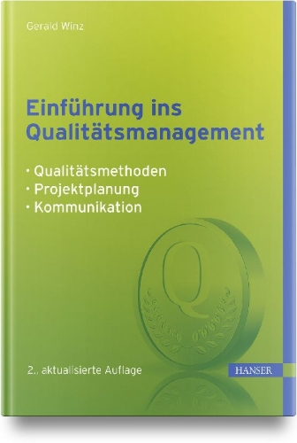 Buchcover und Innenansicht für das Buch: Einführung ins Qualitätsmanagement