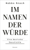 Buchcover und Innenansicht für das Buch: Im Namen der Würde