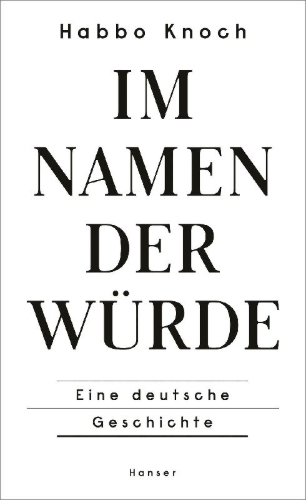 Buchcover und Innenansicht für das Buch: Im Namen der Würde