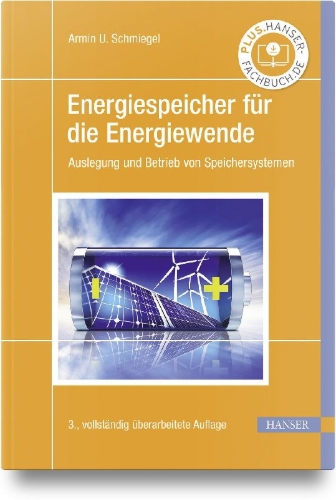 Buchcover und Innenansicht für das Buch: Energiespeicher für die Energiewende