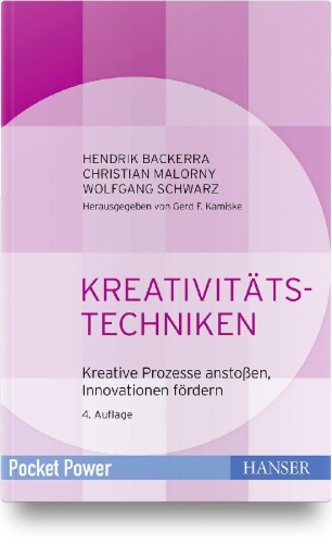 Buchcover und Innenansicht für das Buch: Kreativitätstechniken