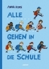 Buchcover und Innenansicht für das Buch: Hvordan begynner man på skolen?