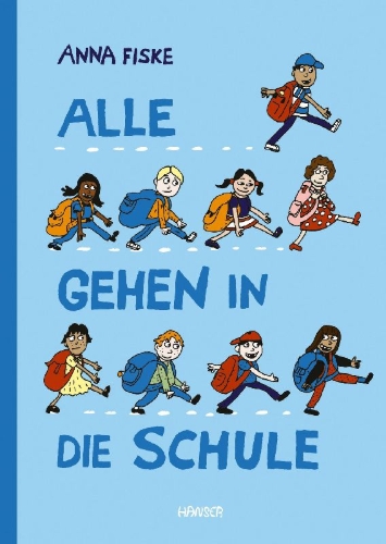 Buchcover und Innenansicht für das Buch: Hvordan begynner man på skolen?