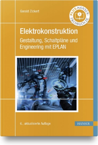 Buchcover und Innenansicht für das Buch: Elektrokonstruktion