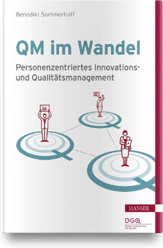 Buchcover und Innenansicht für das Buch: QM im Wandel