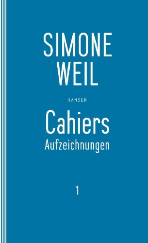Buchcover und Innenansicht für das Buch: Cahiers 1