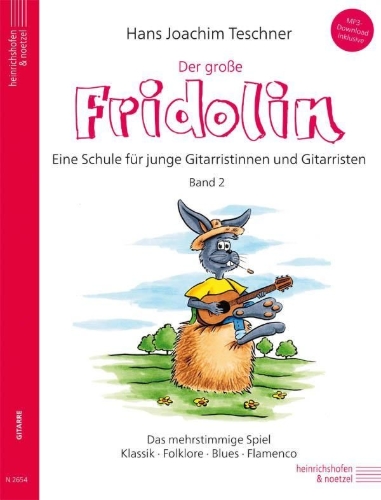 Buchcover und Innenansicht für das Buch: Der grosse Fridolin