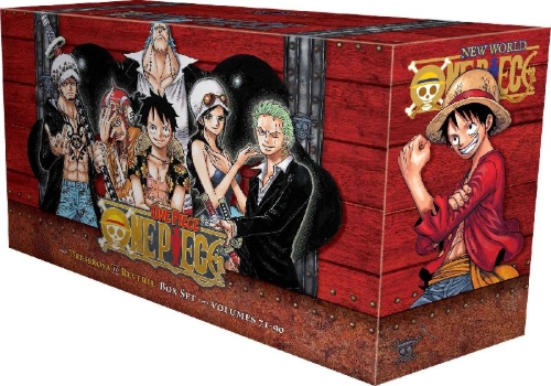 Buchcover und Innenansicht für das Buch: One Piece Box Set 4: Dressrosa to Reverie