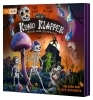 Buchcover und Innenansicht für das Buch: Kuno Klapper und das große Geistertreffen
