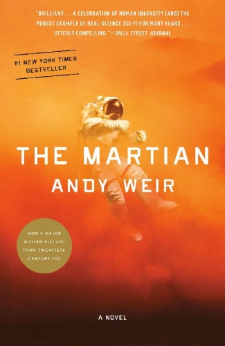 Buchcover und Innenansicht für das Buch: The Martian