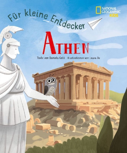 Buchcover und Innenansicht für das Buch: Für kleine Entdecker Athen