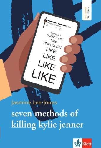 Buchcover und Innenansicht für das Buch: seven methods of killing kylie jenner