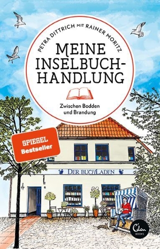Buchcover und Innenansicht für das Buch: Meine Inselbuchhandlung