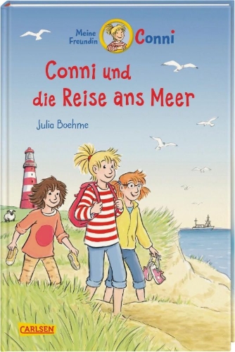 Buchcover und Innenansicht für das Buch: Conni-Erzählbände 33: Conni und die Reise ans Meer
