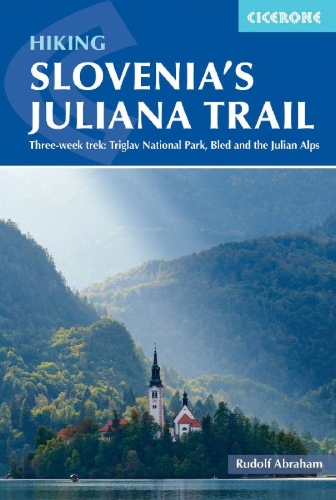 Buchcover und Innenansicht für das Buch: Trekking Slovenia's Juliana Trail