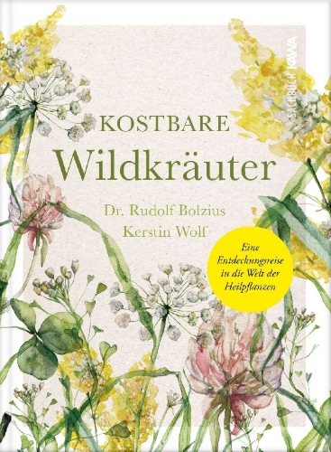 Buchcover und Innenansicht für das Buch: Kostbare Wildkräuter