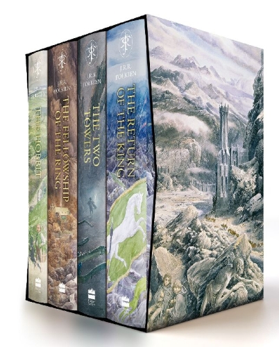 Buchcover und Innenansicht für das Buch: The Hobbit & The Lord of the Rings Boxed Set