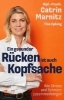 Buchcover und Innenansicht für das Buch: Ein gesunder Rücken ist auch Kopfsache
