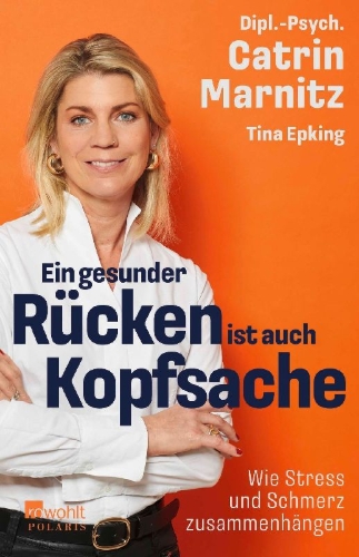 Buchcover und Innenansicht für das Buch: Ein gesunder Rücken ist auch Kopfsache