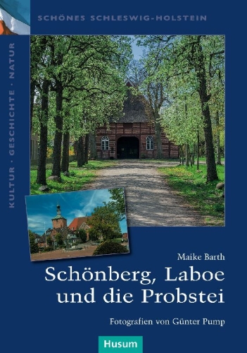 Buchcover und Innenansicht für das Buch: Schönberg, Laboe und die Probstei