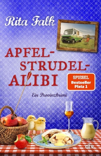 Buchcover und Innenansicht für das Buch: Apfelstrudel-Alibi
