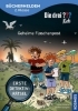 Buchcover und Innenansicht für das Buch: Die drei ??? Kids, Bücherhelden 2. Klasse, Geheime Flaschenpost